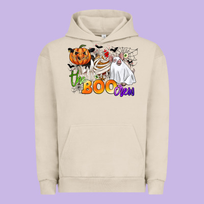 The Boo Crew Urban Hoodie Designed By Cowgirlartshop
