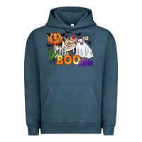 Pigment Midnight Navy the boo crew Urban Hoodie - CowGirlArtShop