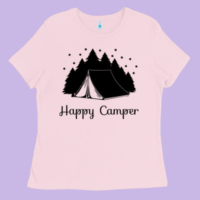 Ladies Tee camping