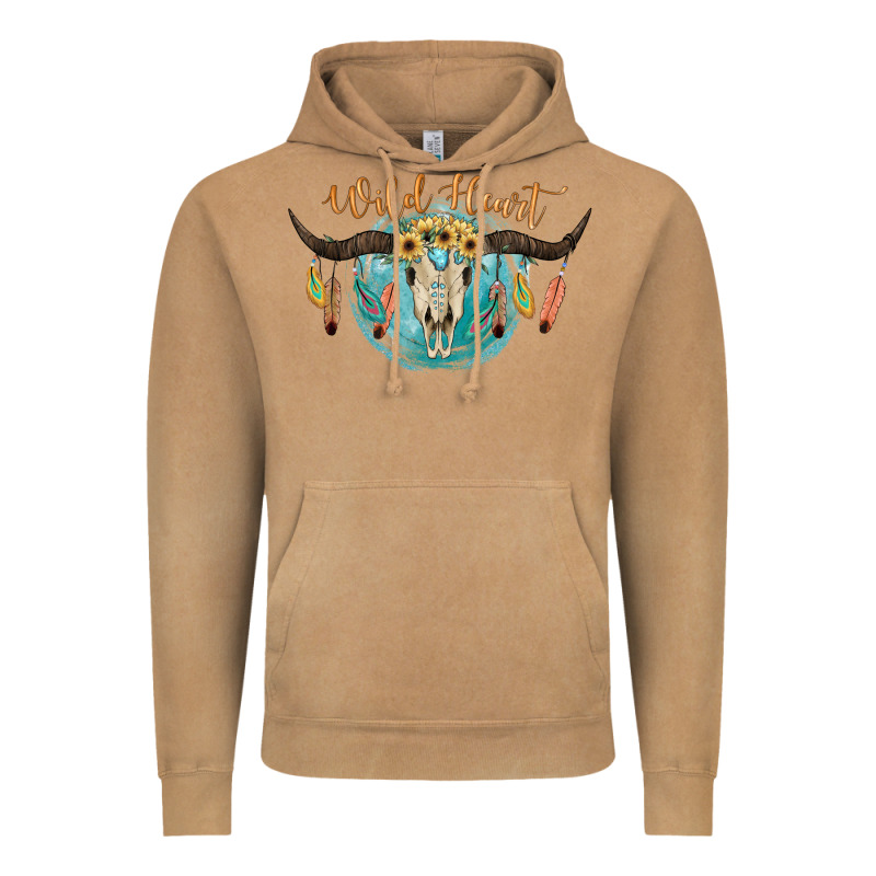 Wild Heart Vintage Hoodie by JahusDesignShop | Teevron