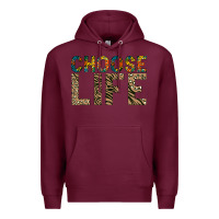 Burgundy Choose life Premium Hoodie - Bettercallsaul