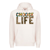 Pale Pink Choose life Premium Hoodie - Bettercallsaul