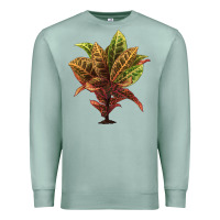 Seafoam Croton Premium Sweatshirt - LillyAllenDesigns