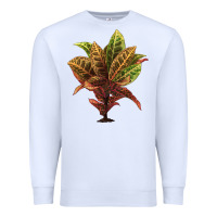 White Croton Premium Sweatshirt - LillyAllenDesigns