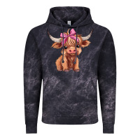 Cloud Black cute  heifer Vintage Hoodie - AdoDesignShop