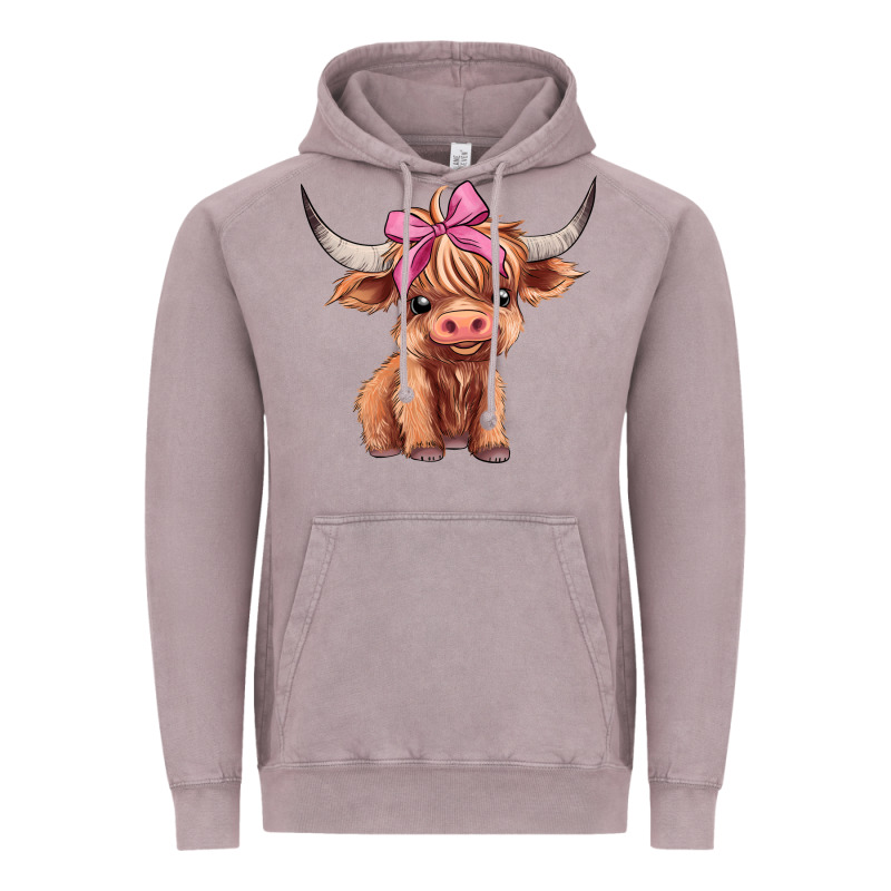 Cute  Heifer Vintage Hoodie by AdoDesignShop | Teevron
