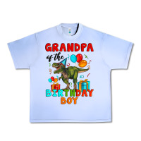 Grape Ice grandpa of the birthday boy t rex Urban Heavy Tee - Artiststas