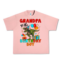 Salmon grandpa of the birthday boy t rex Urban Heavy Tee - Artiststas
