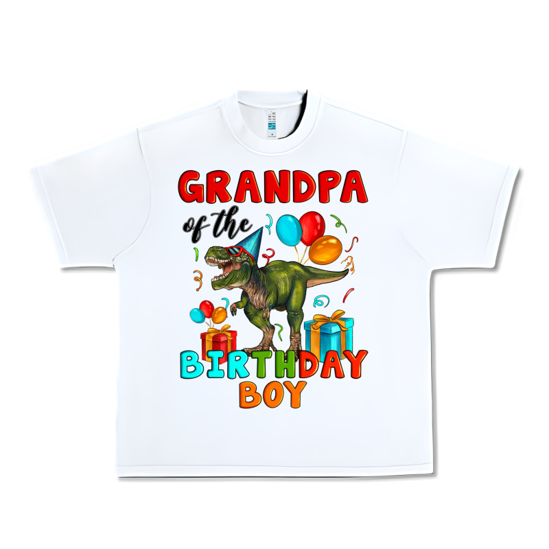 Grandpa Of The Birthday Boy T Rex Urban Heavy Tee by Artiststas | Teevron