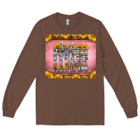 Chestnut mama llama sunflowers Long Sleeve Tee - LillyAllenDesigns