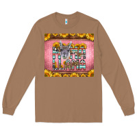 Toasted Coconut mama llama sunflowers Long Sleeve Tee - LillyAllenDesigns