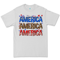 America America America Fourth Of July Premium Tee | Teevron