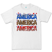 White America america america fourth of july Premium Tee - texasbilliewilder