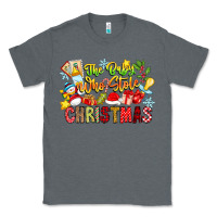 Charcoal Heather The Boy Who Stole Christmas Classic Tee - CowhideDigitalArt