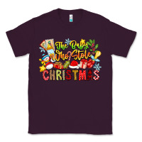 Plum The Boy Who Stole Christmas Classic Tee - CowhideDigitalArt