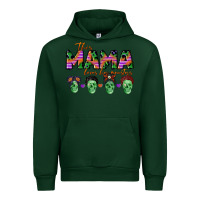 Forest Green personalized this mama loves her monsters Urban Hoodie - CowGirlArtShop