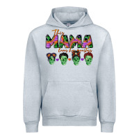 Heather Grey personalized this mama loves her monsters Urban Hoodie - CowGirlArtShop