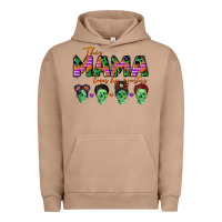 Pigment Burro personalized this mama loves her monsters Urban Hoodie - CowGirlArtShop