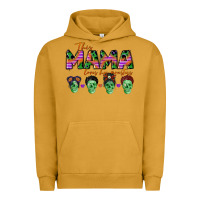 Pigment Peanut Butter personalized this mama loves her monsters Urban Hoodie - CowGirlArtShop