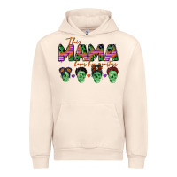 Sandshell personalized this mama loves her monsters Urban Hoodie - CowGirlArtShop