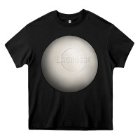 Black lacrosse ball Heavy Core Tee - texasbilliewilder