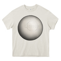 Cream lacrosse ball Heavy Core Tee - texasbilliewilder