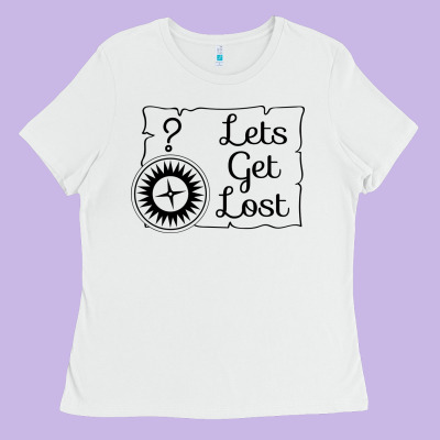 Ladies Tee lets get lost