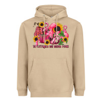Mushroom in october we wear pink Heavyweight Hoodie - LillyAllenDesigns