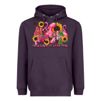 Plum in october we wear pink Heavyweight Hoodie - LillyAllenDesigns
