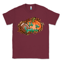 Burgundy tis the season football pumpkin Classic Tee - AdoDesignShop