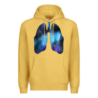 Antique Gold white lungs Premium Hoodie - Bettercallsaul