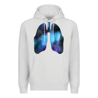 Dove Grey white lungs Premium Hoodie - Bettercallsaul