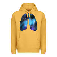 Mustard white lungs Premium Hoodie - Bettercallsaul