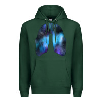 Sports Green white lungs Premium Hoodie - Bettercallsaul
