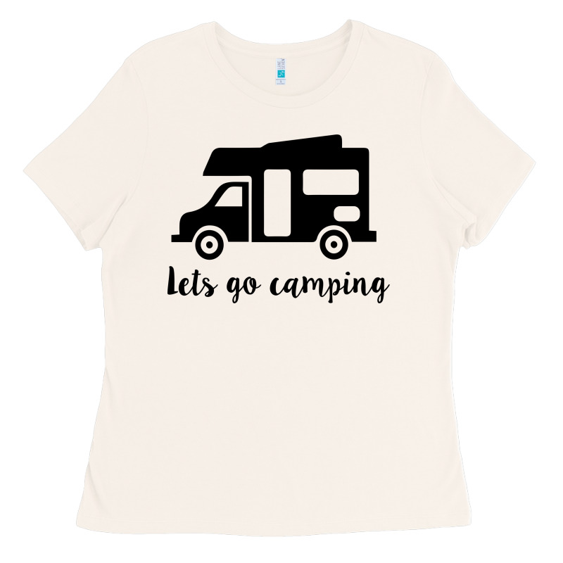 Lets Go Camping Ladies Tee by Unal Design | Teevron