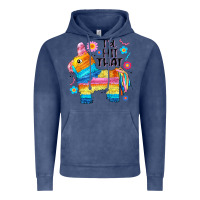 Vintage Denim id hit that  mexican llama pinata Vintage Hoodie - JahusDesignShop