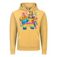 Vintage Mustard id hit that  mexican llama pinata Vintage Hoodie - JahusDesignShop