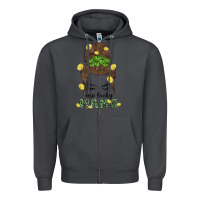 Smoke one lucky mama Zipper Hoodie - MaliasSmallBusiness