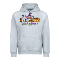 Heather Grey happy halloween trick or treat Urban Hoodie - CowGirlArtShop