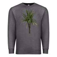 Charcoal Heather Dracaena Marginata Premium Sweatshirt - LillyAllenDesigns