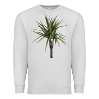 Dove Grey Dracaena Marginata Premium Sweatshirt - LillyAllenDesigns