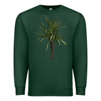 Sports Green Dracaena Marginata Premium Sweatshirt - LillyAllenDesigns