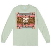 Matcha llama and roses glitter Long Sleeve Tee - LillyAllenDesigns