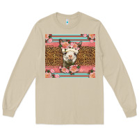 Mushroom llama and roses glitter Long Sleeve Tee - LillyAllenDesigns