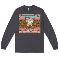 Smoke llama and roses glitter Long Sleeve Tee - LillyAllenDesigns