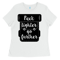 White pack lighter go further Ladies Tee - Unal Design