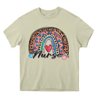 Mossy nurse rainbow Heavy Core Tee - Zillion Design Studio