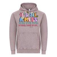 Vintage Zinc its all a mess Vintage Hoodie - JahusDesignShop