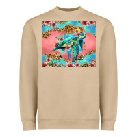 Mushroom floral turtle Heavyweight Sweatshirt - Jasminsmagicworld