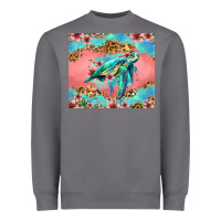 Storm floral turtle Heavyweight Sweatshirt - Jasminsmagicworld